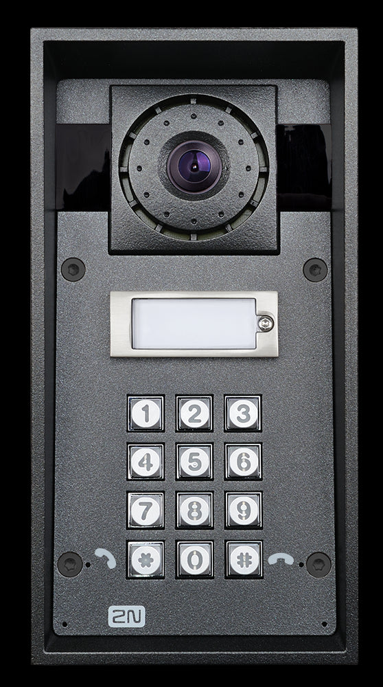 2N IP Force 1 button HD camera, keyboard
