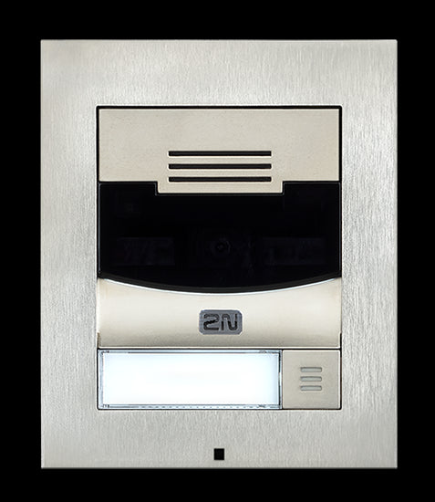 2N IP Solo with camera wall mounting
