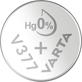 VARTA Silver Coin V377/SR66 Napfblister Batterie (10er Pack)