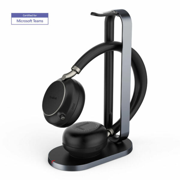 Yealink BH76 with Charging Stand Teams Black USB-A