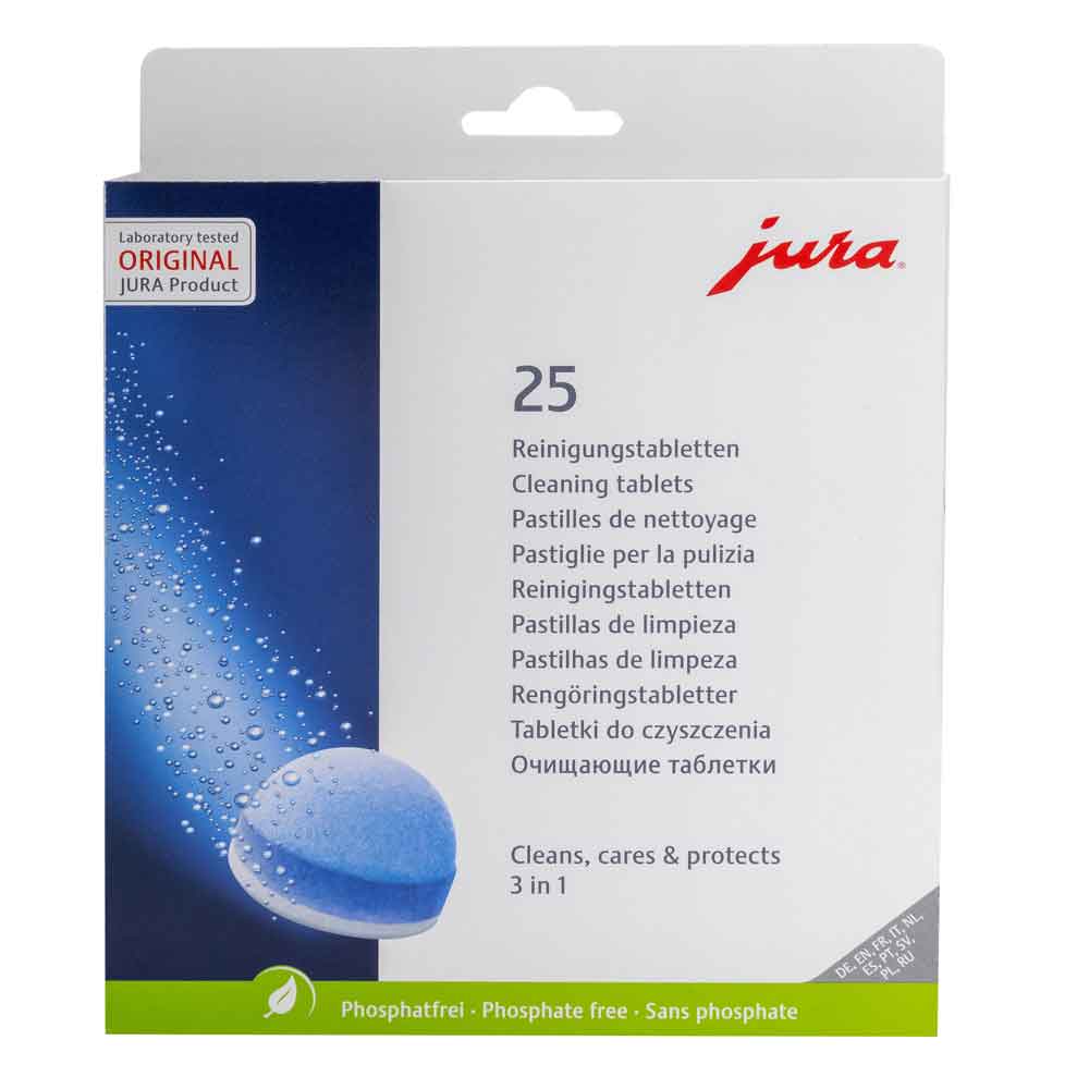Jura 25045 cleaning tablets 3 phases (25 pieces)