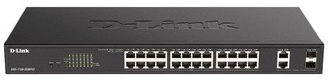 D-Link DGS-1100-26MPV2/E 26-Port PoE+ Gigabit Smart Switch