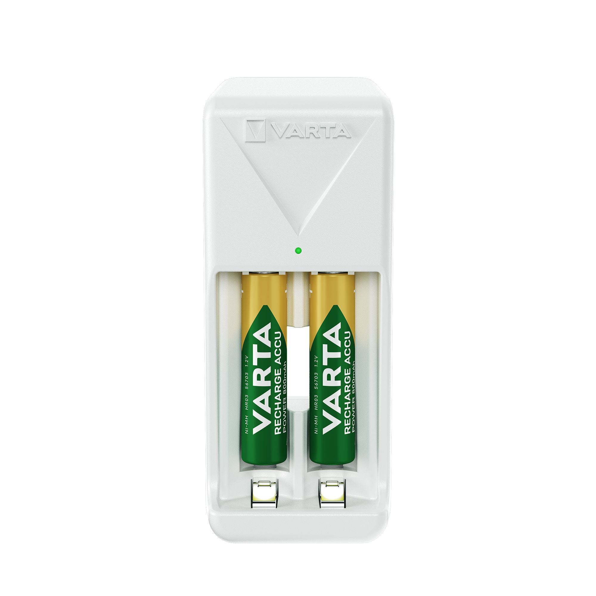 VARTA Mini Charger incl. 2x AAA 800mAh battery for 2 AA, AAA NiMH