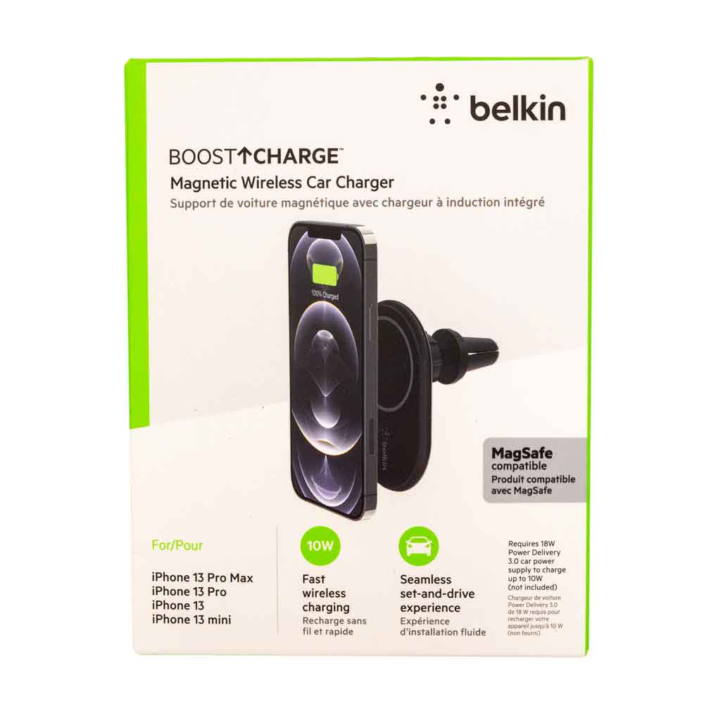 Belkin Boost Charge - MagSafe car charger, 10W - black