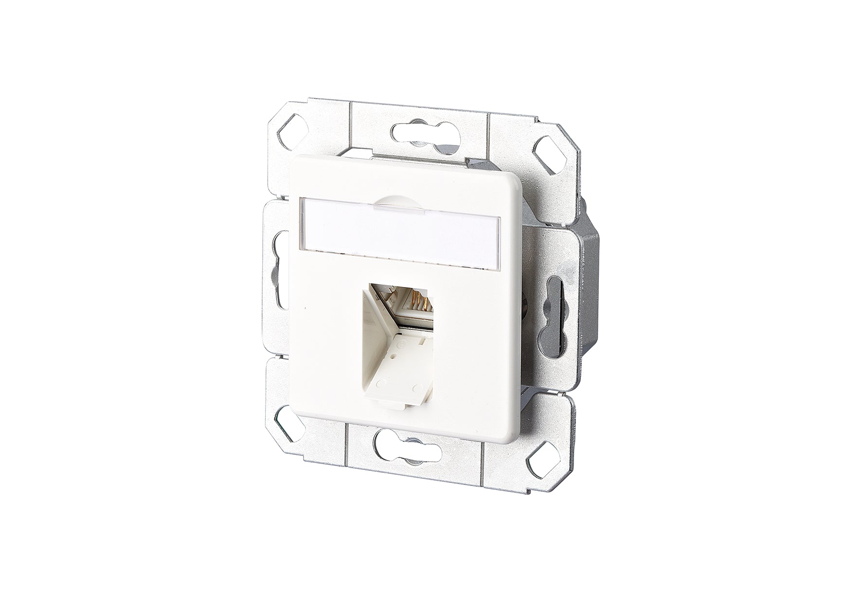 Metz Connect E-DAT C6 1 port UPk pure white
