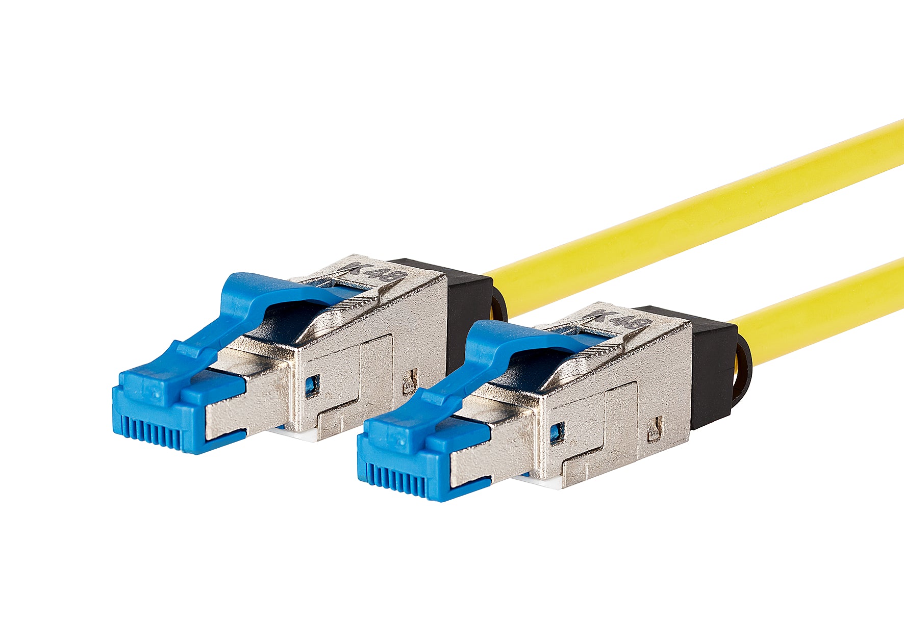 Metz Connect Patchkabel 40G AWG 26 0,5 m gelb