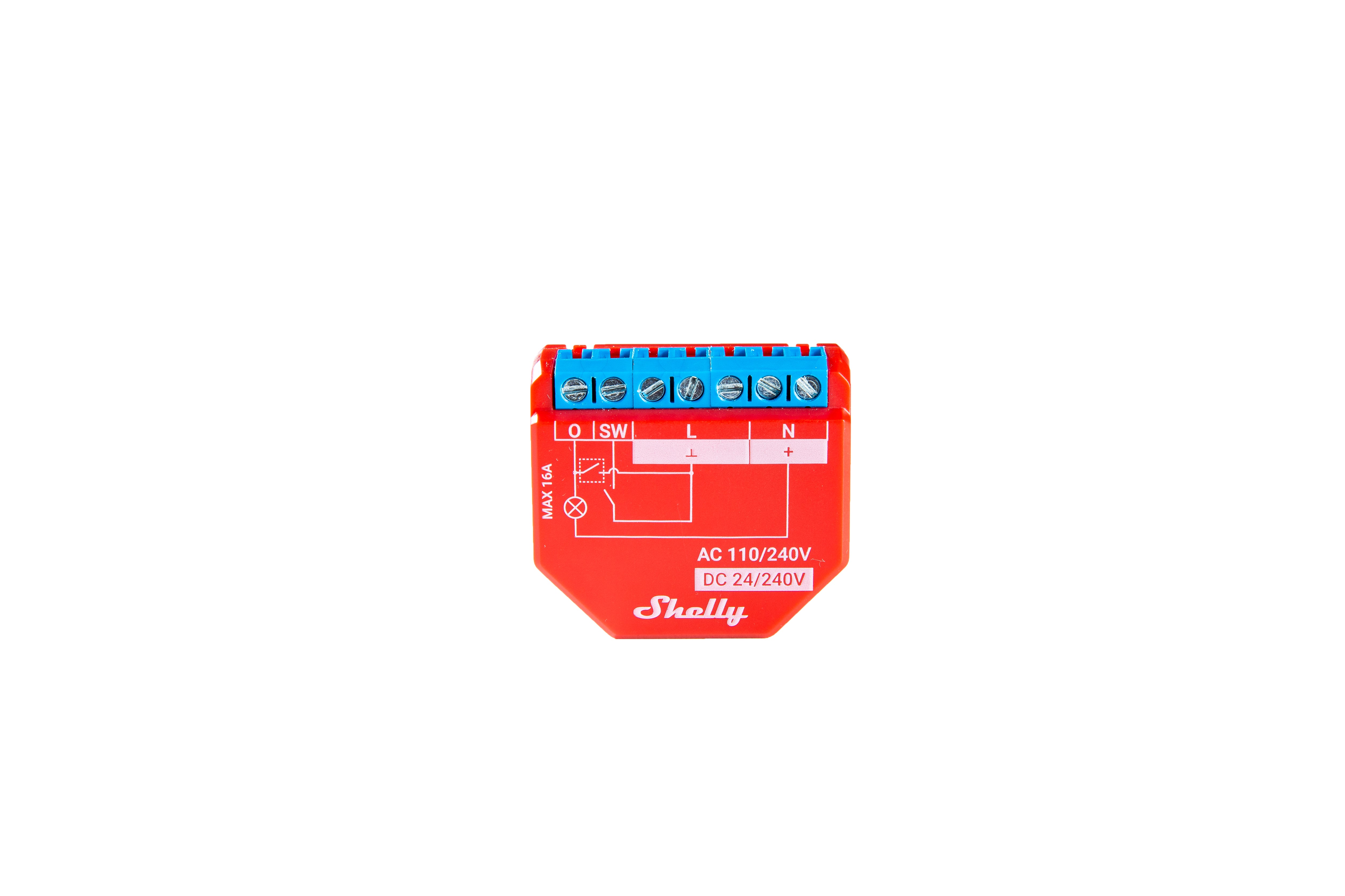 Shelly Plus 1PM - Relay -WLAN switching actuator 16A - Bluetooth - measuring function