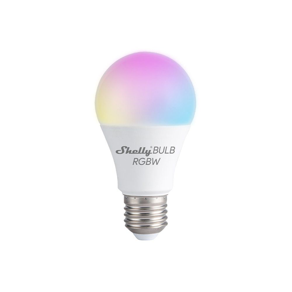 Shelly DUO RGBW, WLAN lamp with E27 socket with 16 million colors