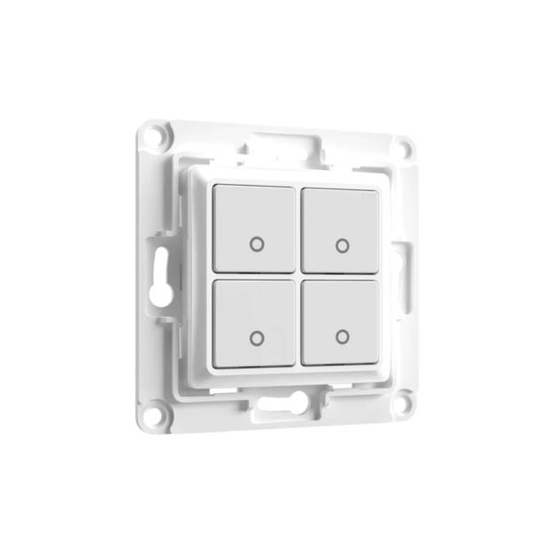 Shelly WS4 - 4-way wall switch - white