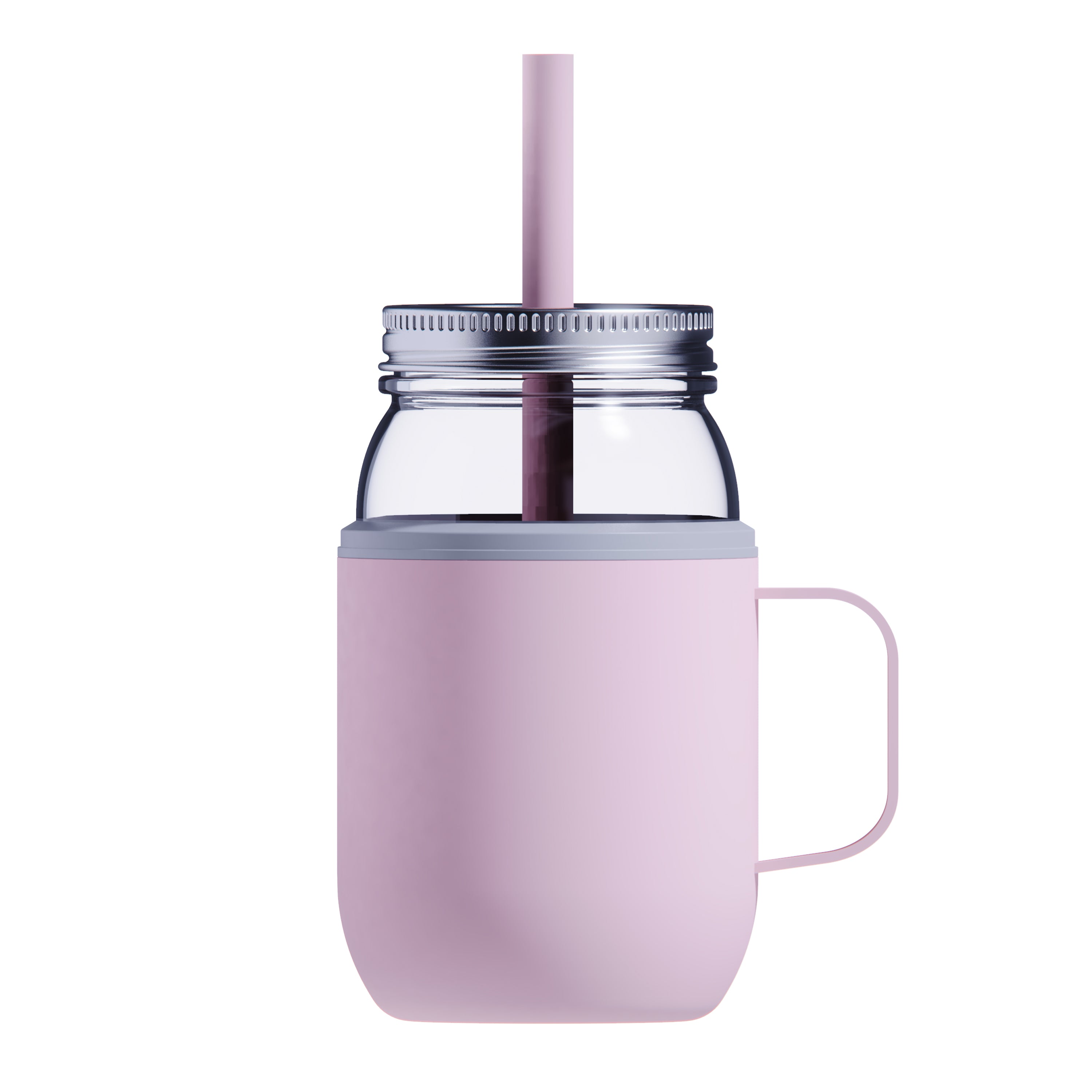 Asobu - Moonshine Edelstahl Glasbecher pink