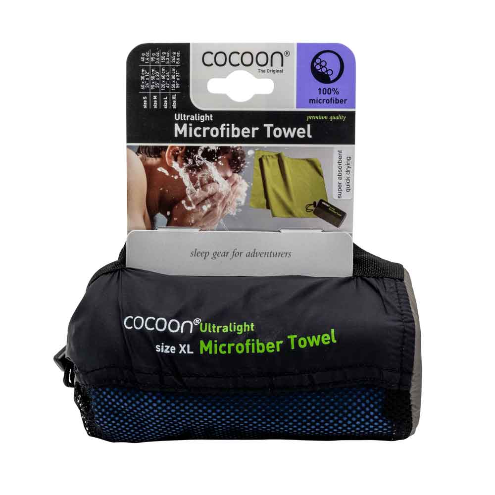 Cocoon Microfiber Towel Ultralight 150x80cm fjord blue