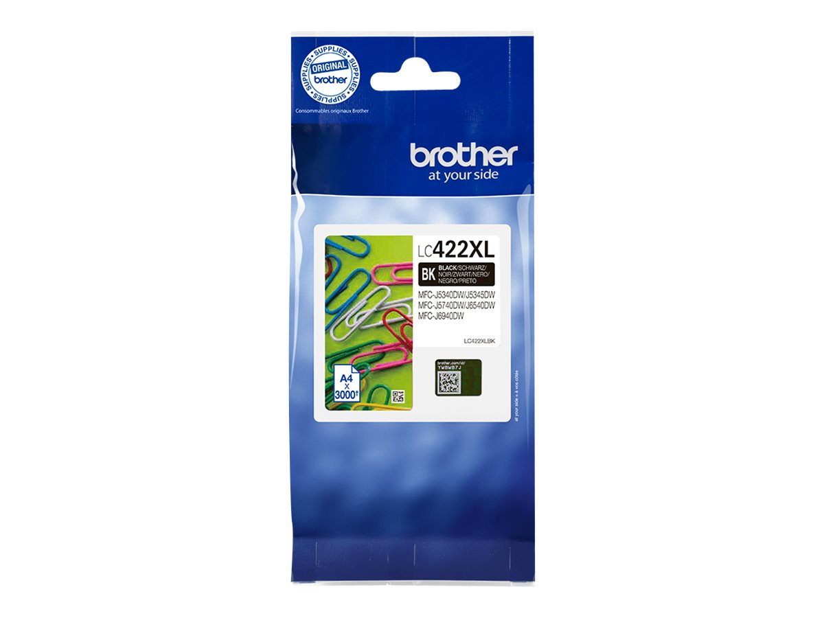 Brother ink LC422XLBK - black XL