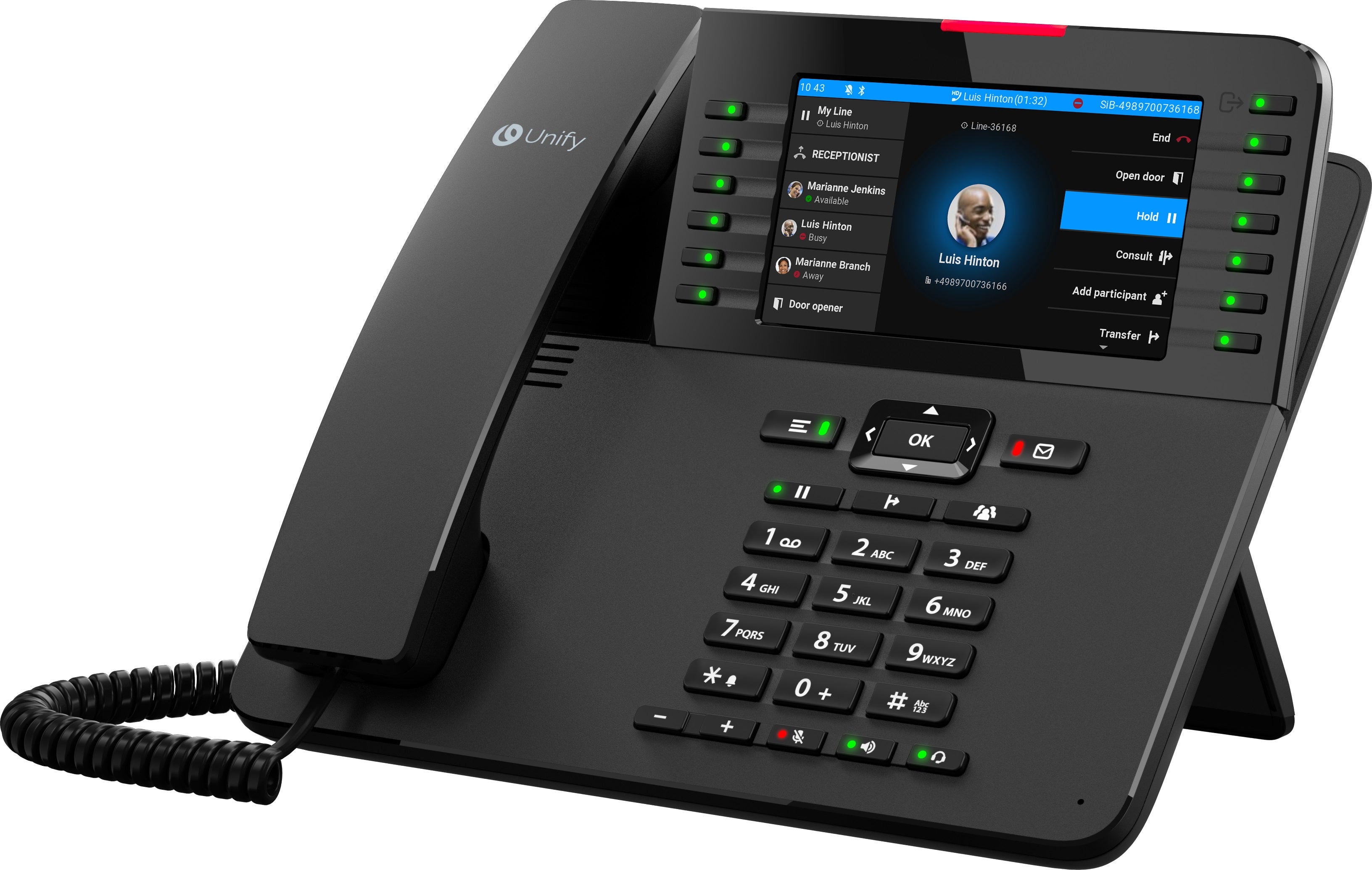 Unify OpenScape Desk Phone CP710,