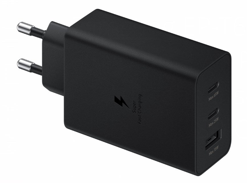 Samsung - EP-T6530NBEGEU -Quick Charge Adapter Trio 65 Watt
