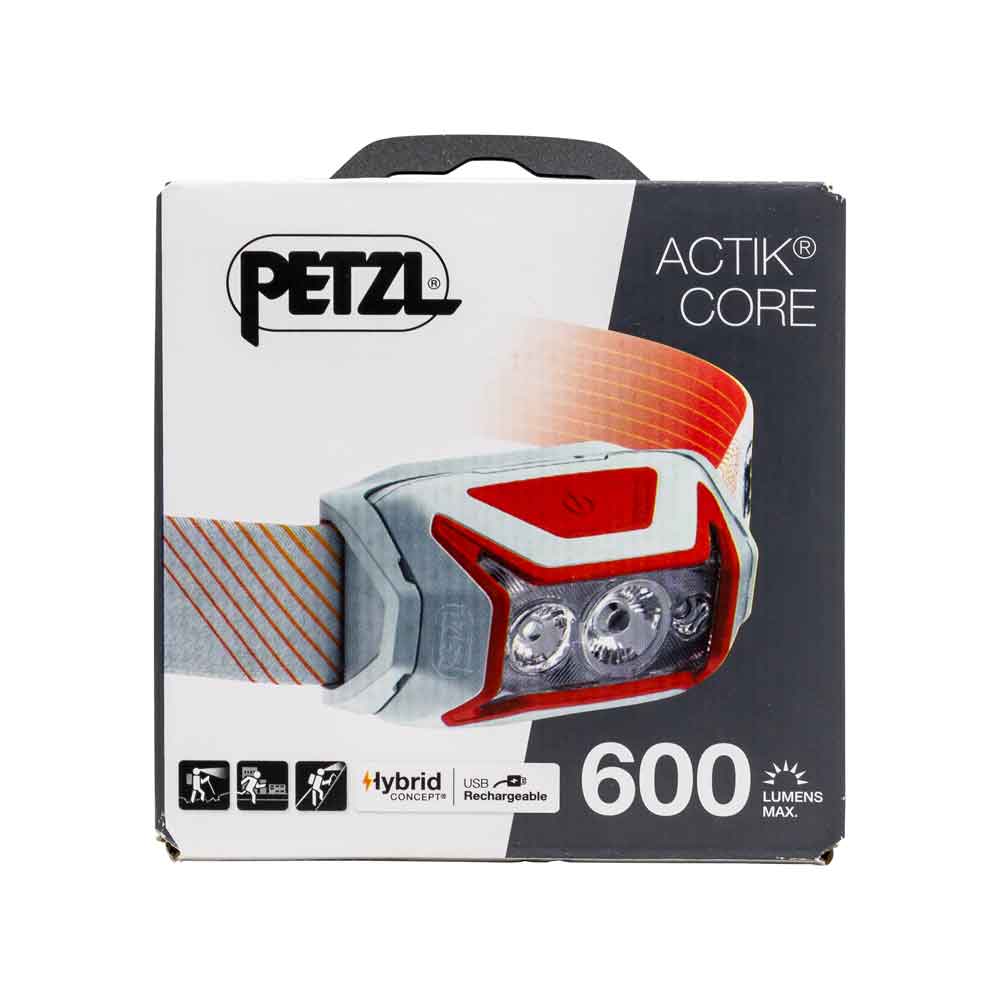 Petzl E065AA03 Actik Core Lamp Red