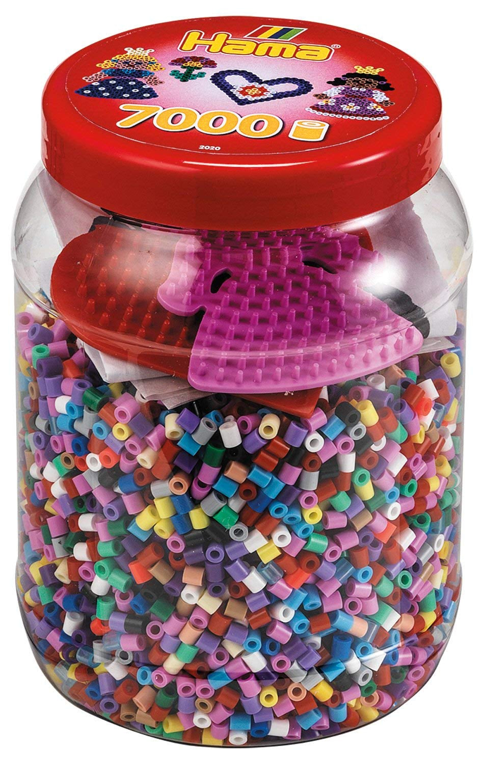 Hama 2020 - Tin with beads and pen palettes