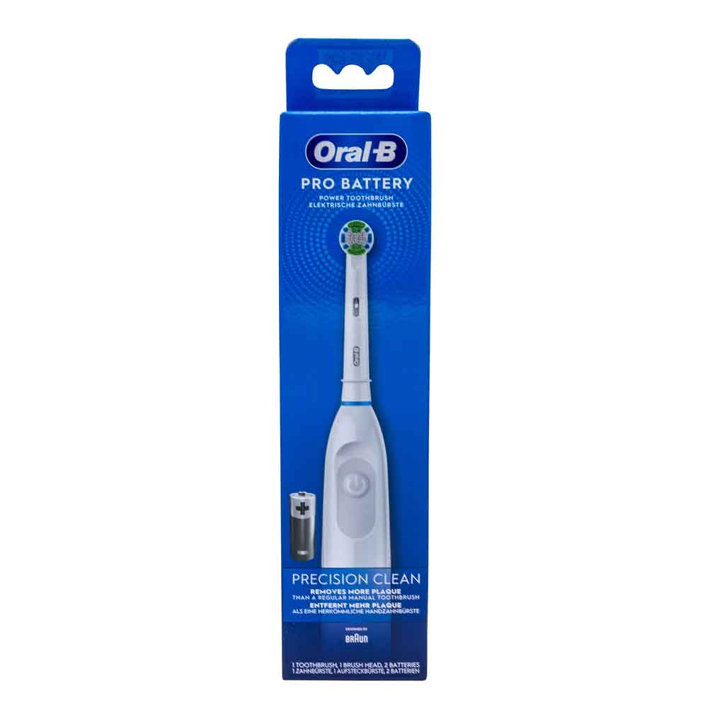 Braun Oral-B Batteriezahnbürste Adult weiss