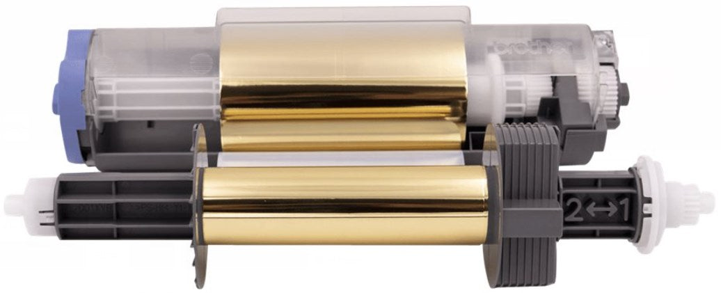 Brother Foil - Gold - Roll (11.05 cm x 120 m) for Brother HAK-100
