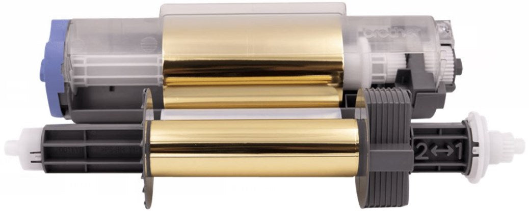 Brother Foil - Gold - Roll (22.3 cm x 120 m) for Brother HAK-100