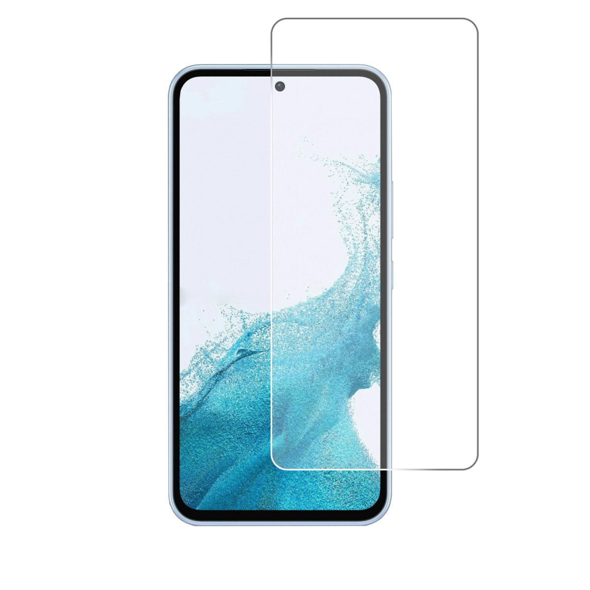4smarts Second Glass X-Pro Clear mit Montagerahmen für Samsung Galaxy A34 / A34