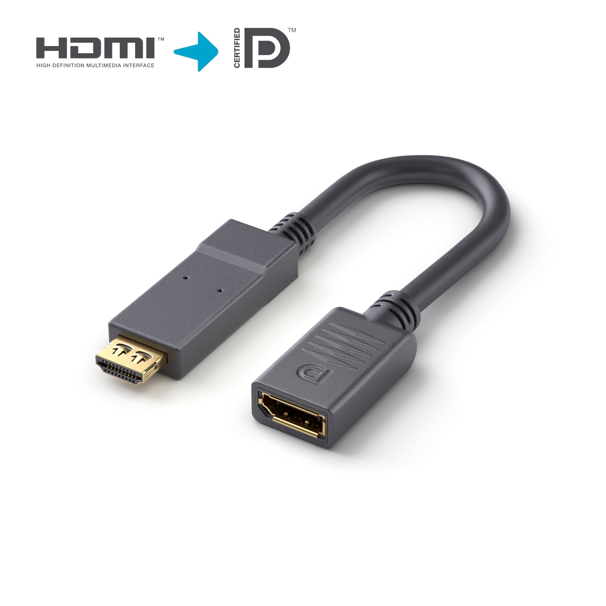 PureLink HDMI/DisplayPort Adapter 4K - PureInstall 0.10m