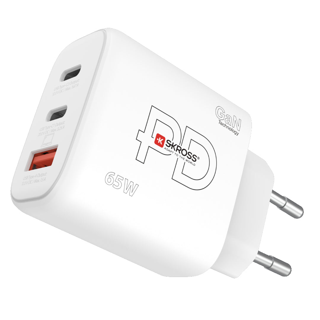 SKROSS Power Charger 65W PD GaN EU