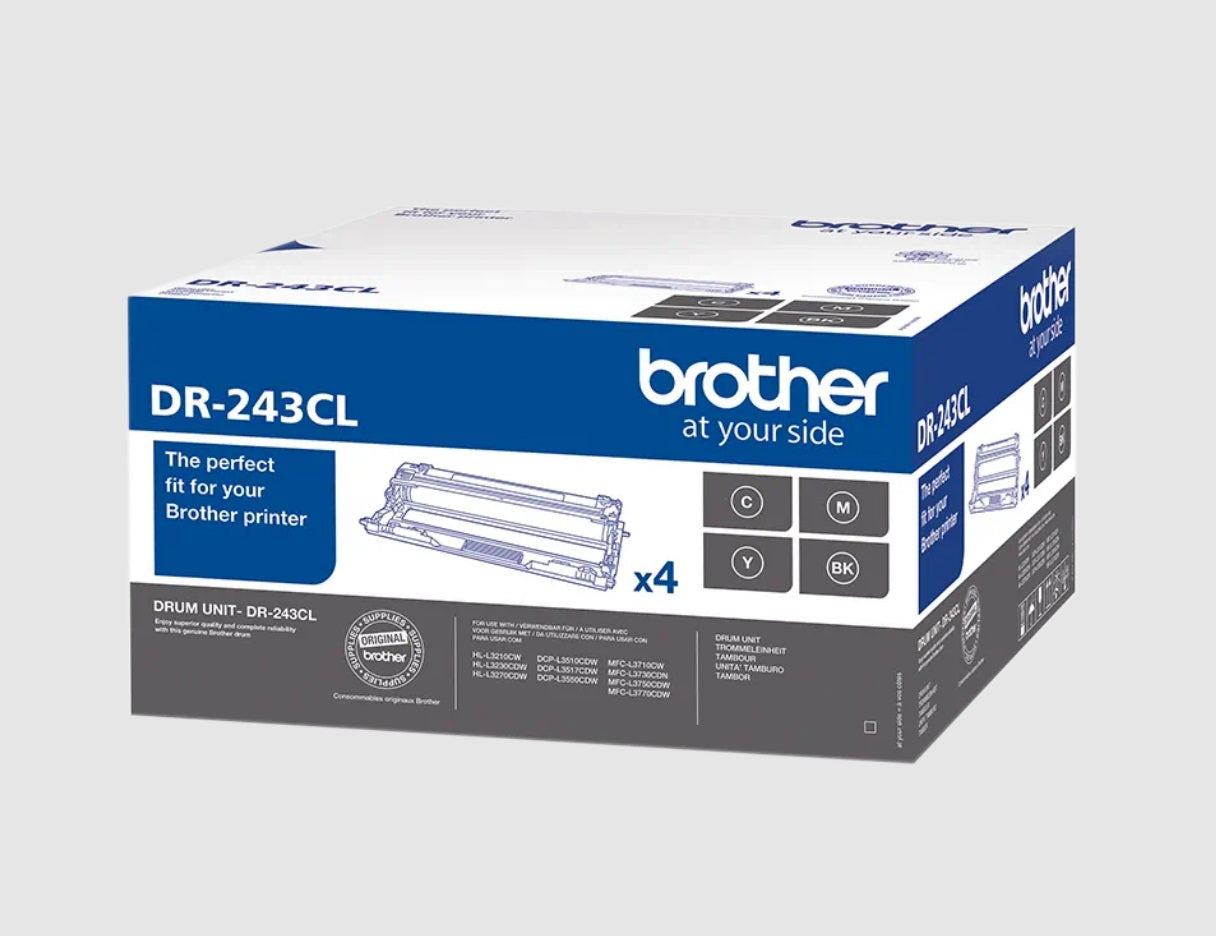 Brother DR243CL drum unit, 4 units