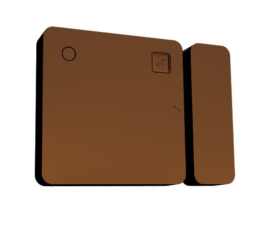 Shelly Blu Door Window Brown - Plug & Play Door & Window Contact Bluetooth