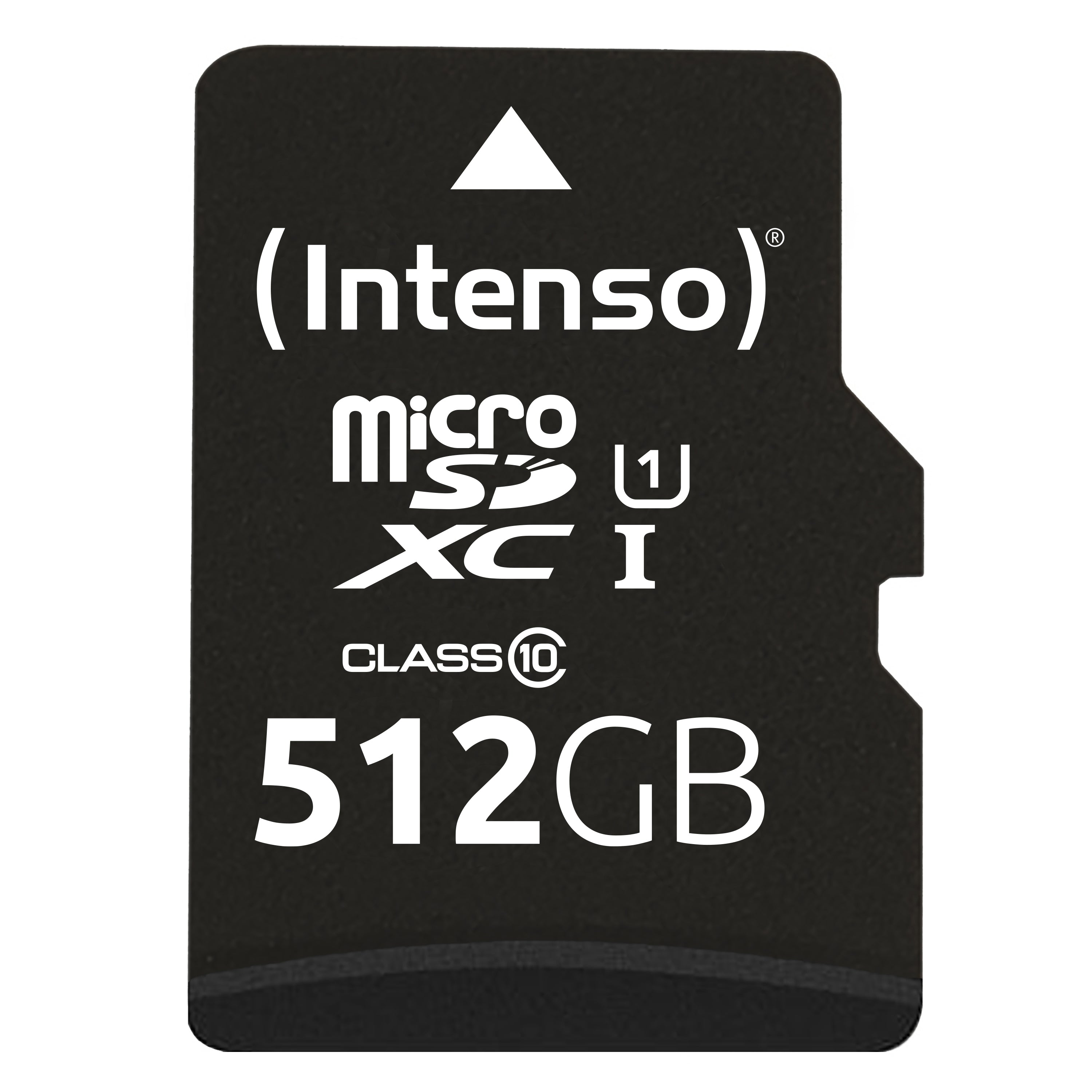 Intenso microSDXC memory card 512GB UHS-I Performance Class 10 + SD adapter