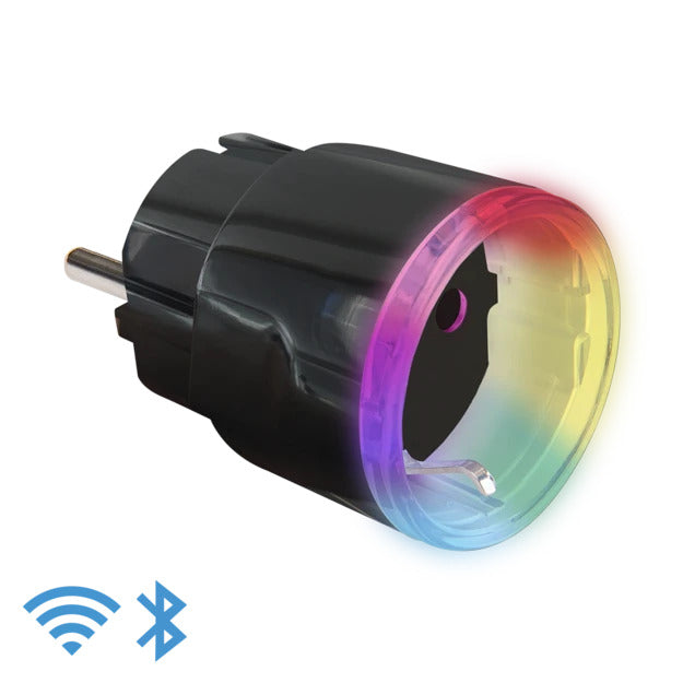 Shelly Plus Plug S black - Plug & Play - WLAN socket - 1x 12A - measuring function