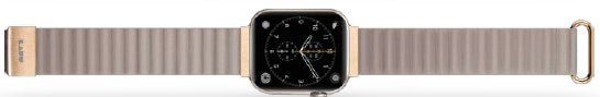 LAUT Apple Watch NOVI LUXE 42/44/45/49 mm, Beige large