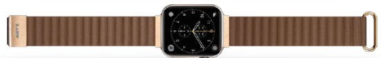 LOUD Apple Watch NOVI LUXE 42/44/45/49 mm, Sepia Brown