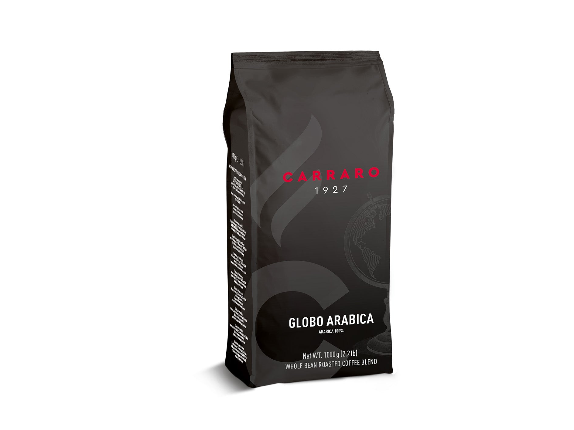 Carraro Globo Arabica 1000g coffee beans