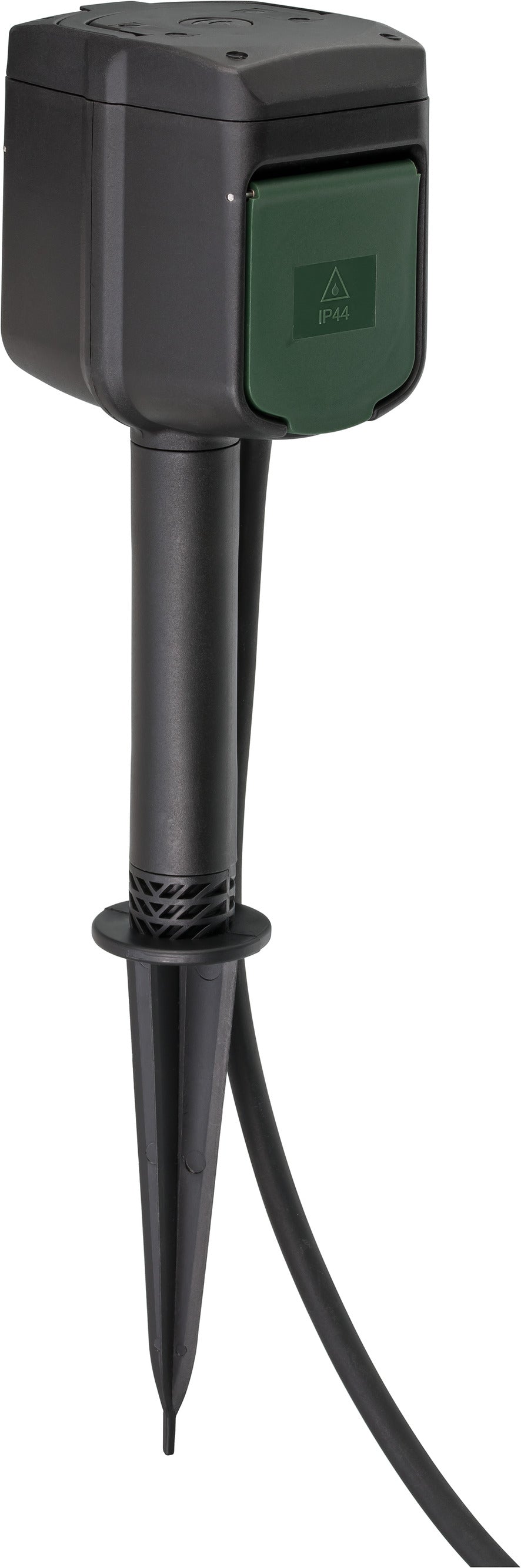 Brennenstuhl Connect WIFI garden socket with ground spike and mounting plate