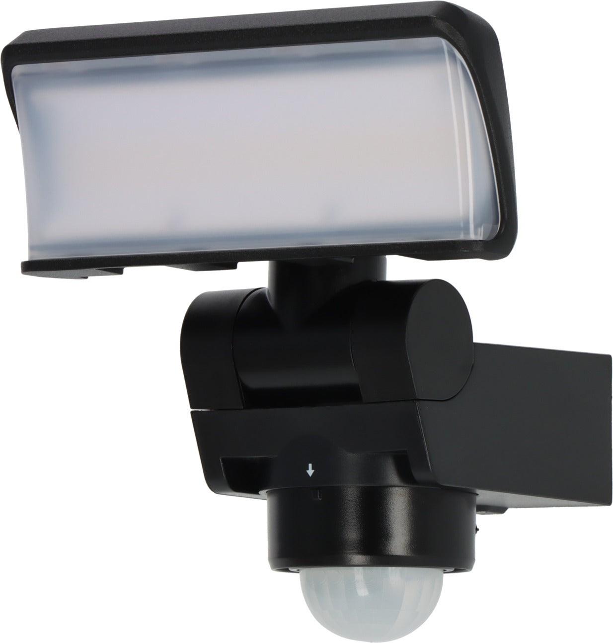 Brennenstuhl LED spotlight WS 2050 SP with motion detector, 1680lm, IP44, black