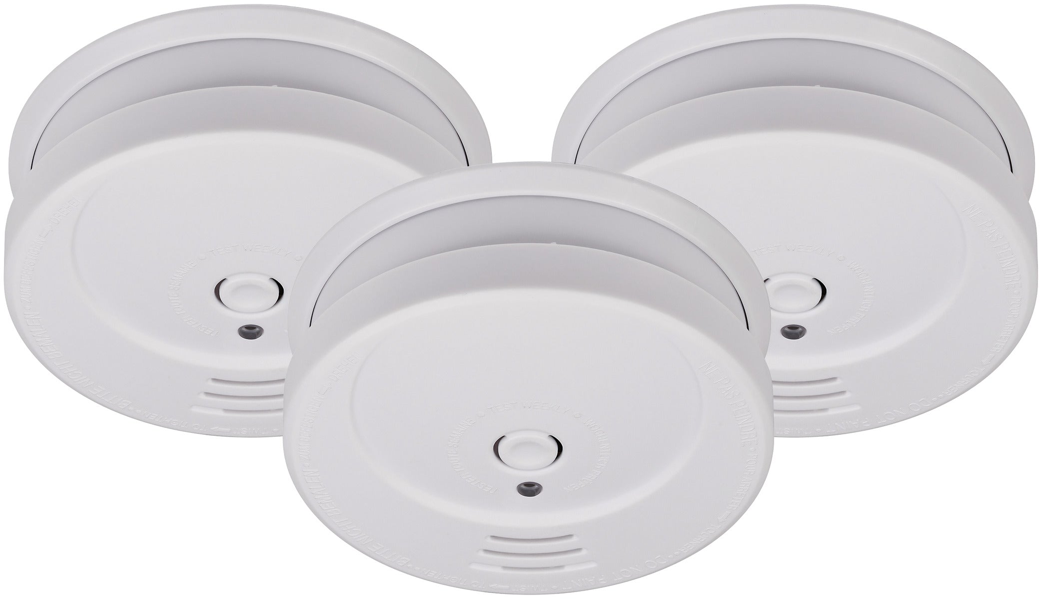 Brennenstuhl smoke alarm SET, 3x RM C 9010 with replaceable battery