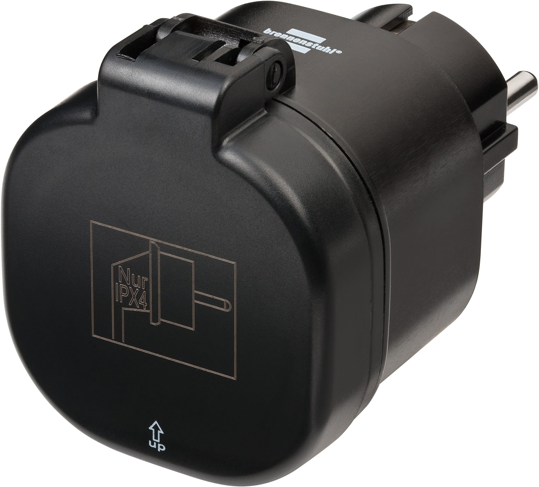 Brennenstuhl Connect WiFi socket WA 3000 XS02 black IP44