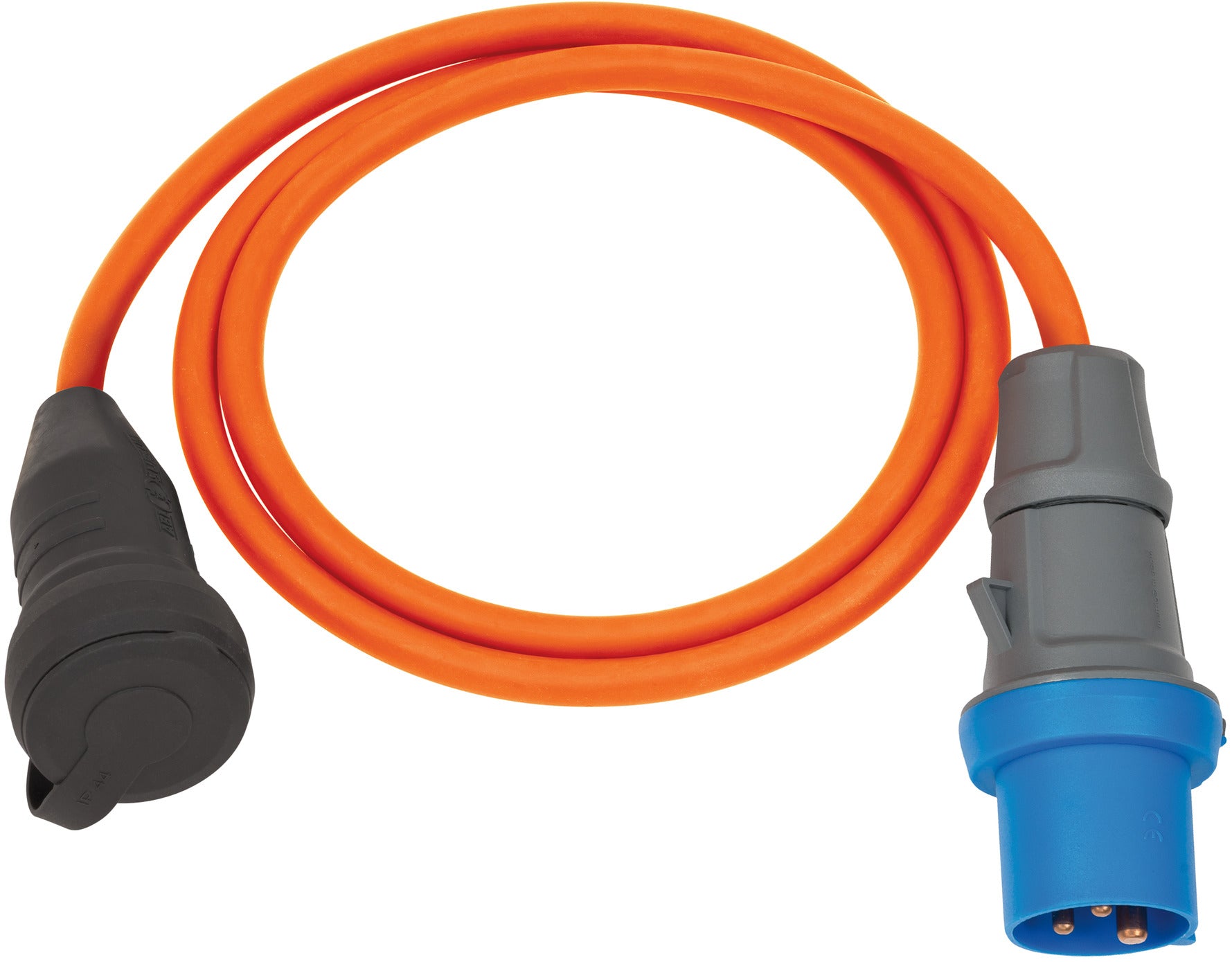 Brennenstuhl camping adapter cable CEE plug/Schuko coupling 230V/16A 1.5m IP44