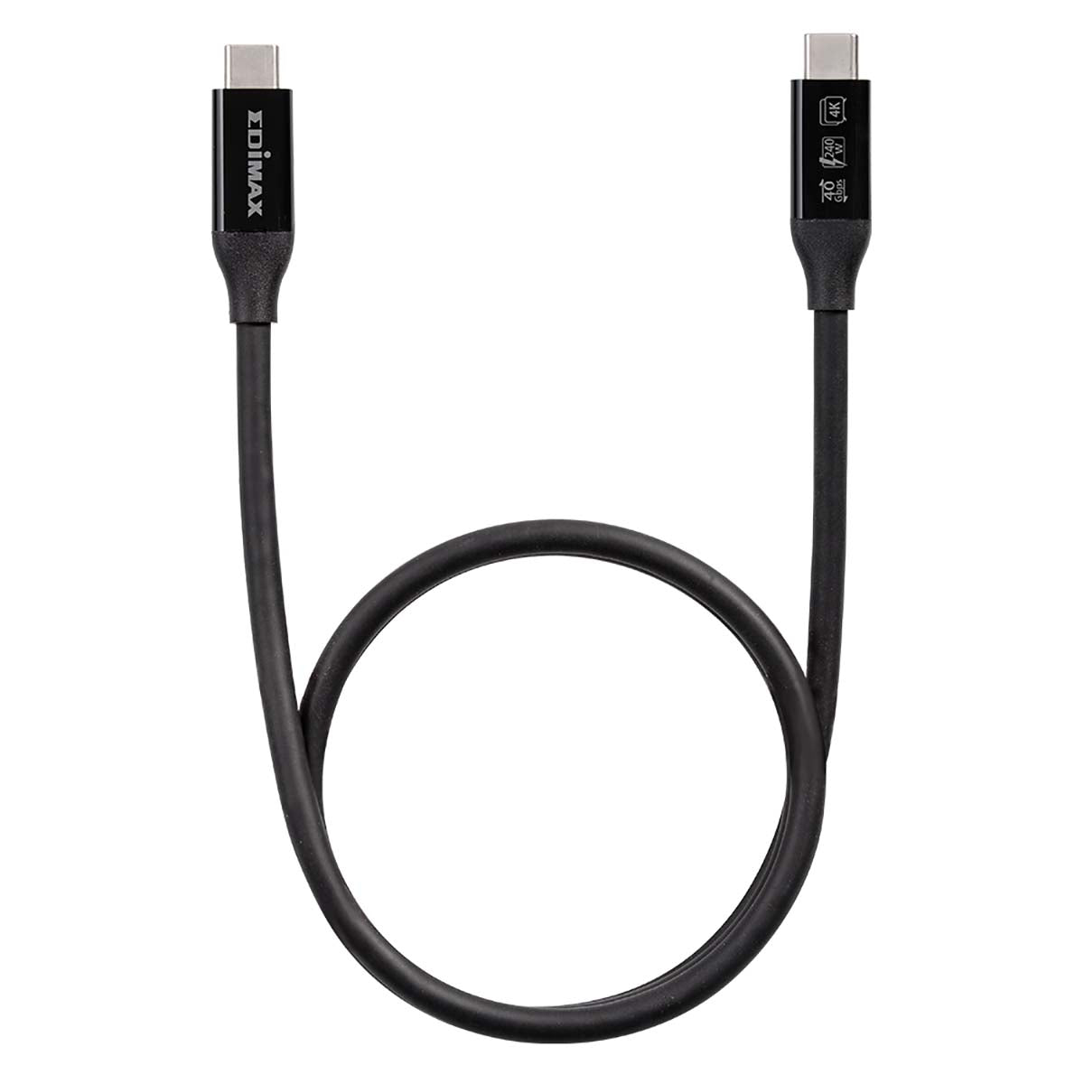 Edimax 40Gbps USB 4 Thunderbolt 3 Cable (USB-C to USB-C) 3m