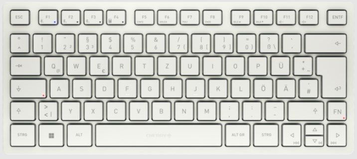 CHERRY KW 7100 MINI BT Milk White