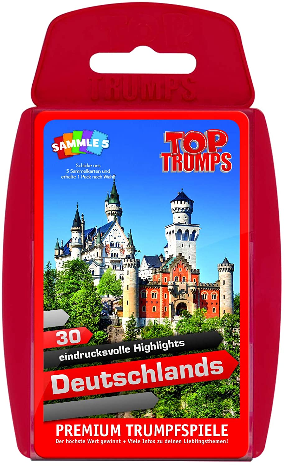 Winning Moves 63193 - Top Trumps - 30 impressive highlights Germany