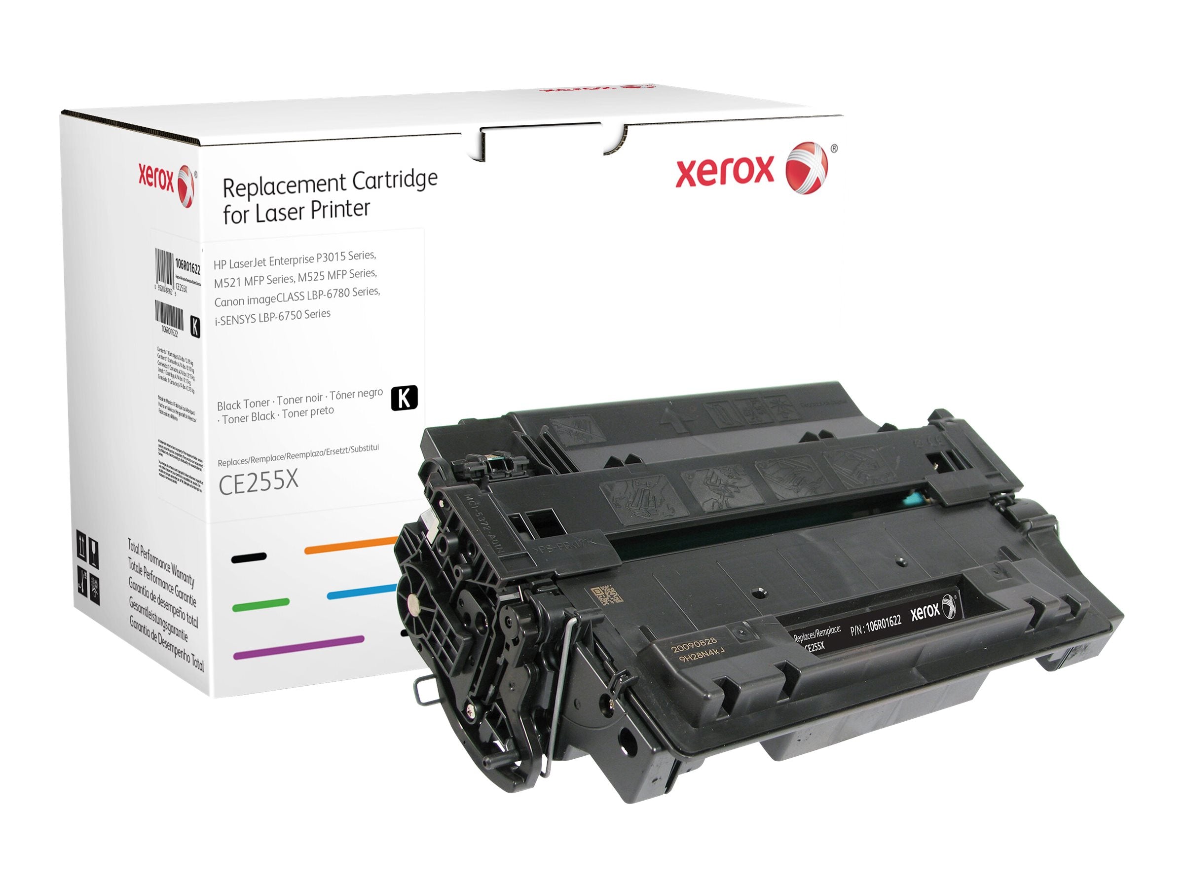 Xerox Everyday Remanufactured Toner Black replaces HP 55X (CE255X)