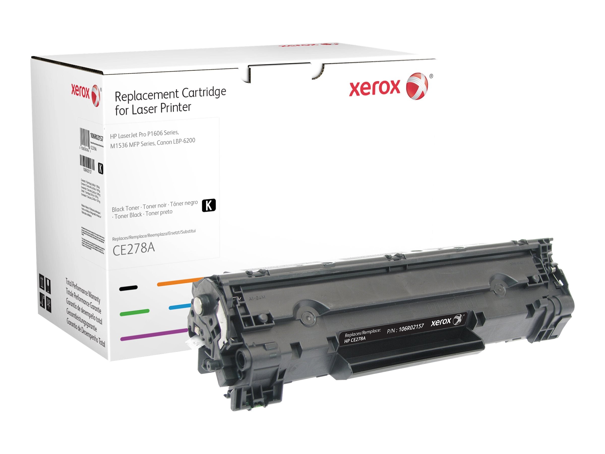 Xerox Everyday Remanufactured Toner Black replaces HP 78A (CE278A)