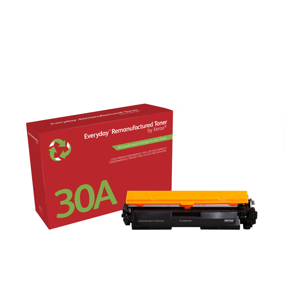 Xerox Everyday Remanufactured Toner Black replaces HP 30A (CF230A)