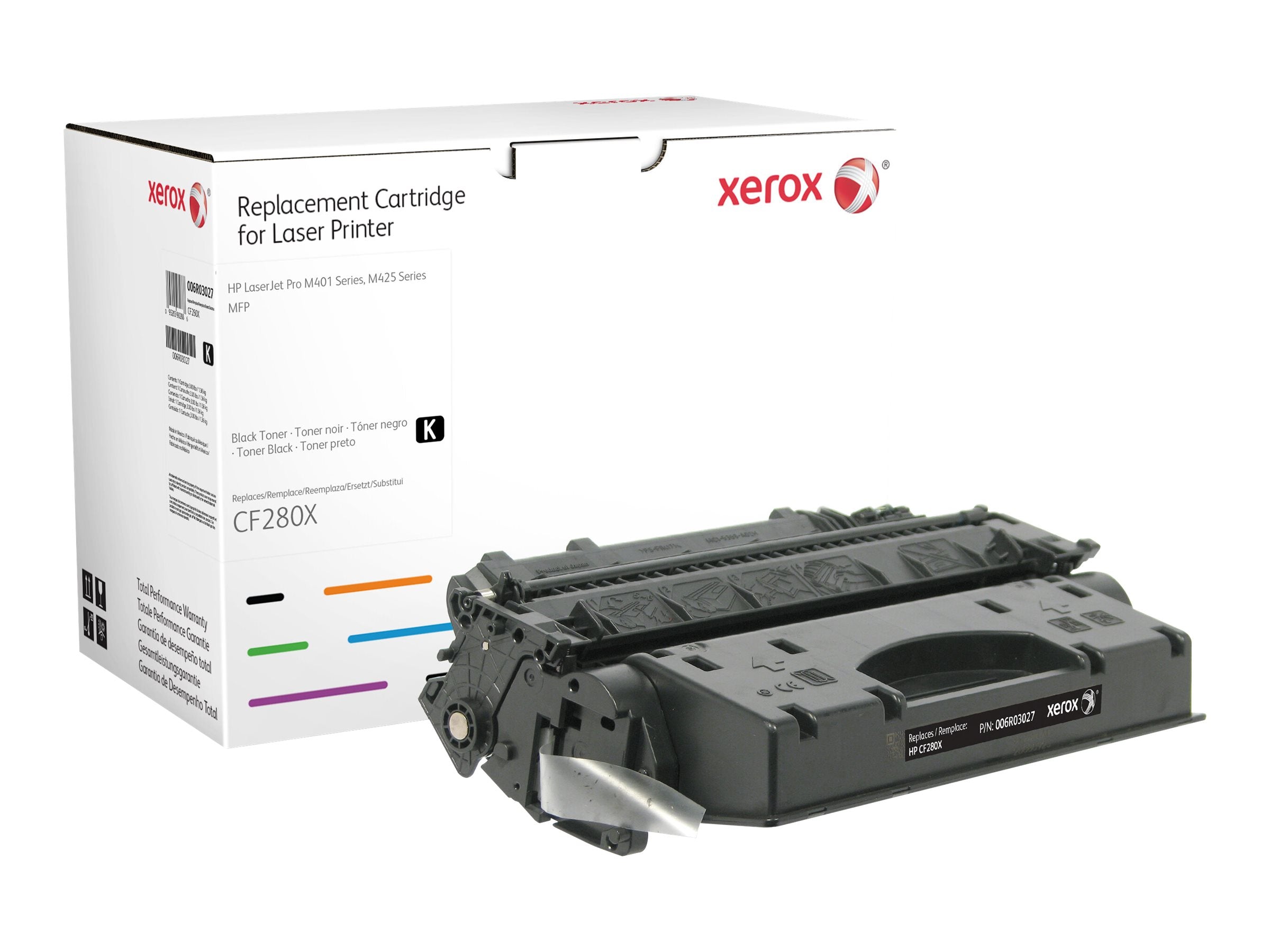 Xerox Everyday Remanufactured Toner Black replaces HP 80X (CF280X)