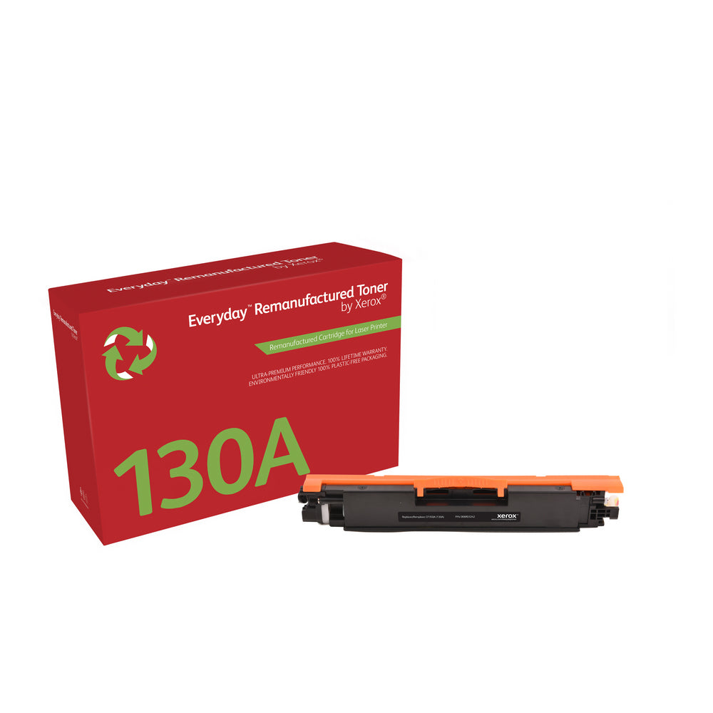 Xerox Everyday Remanufactured Toner Black replaces HP 130A (CF350A)