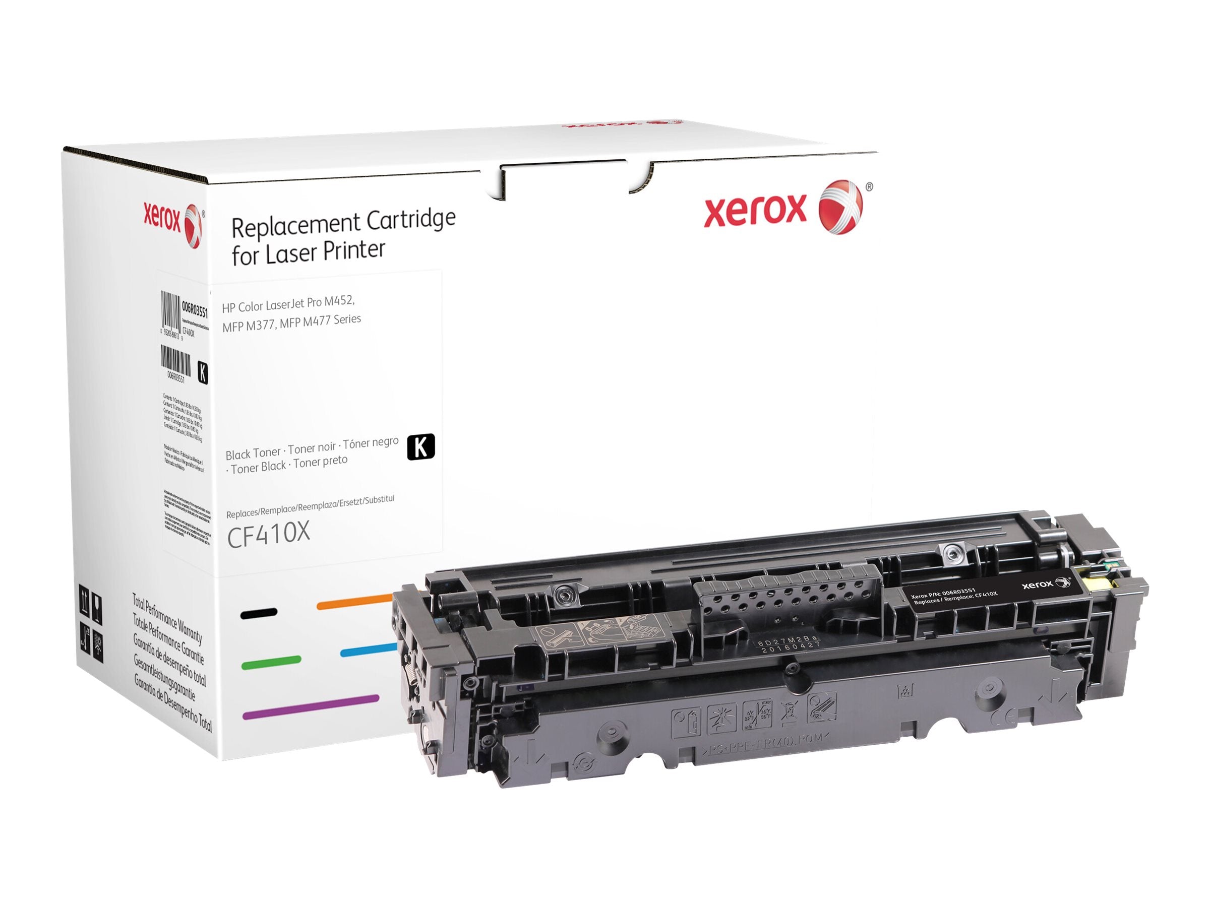 Xerox Everyday Remanufactured Toner Black replaces HP 410X (CF410X)
