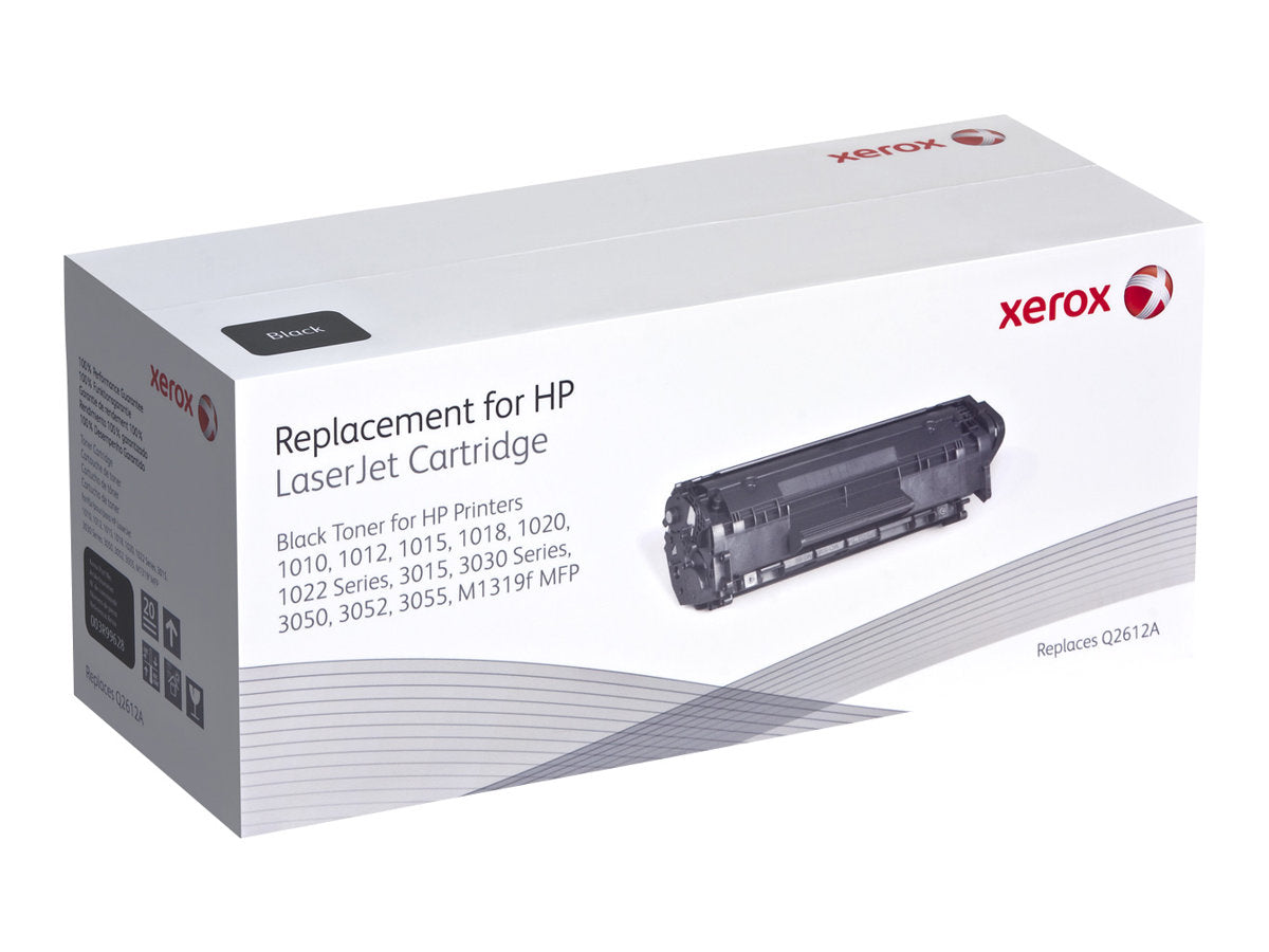 Xerox Everyday Remanufactured Toner Black replaces HP 12A (Q2612A)