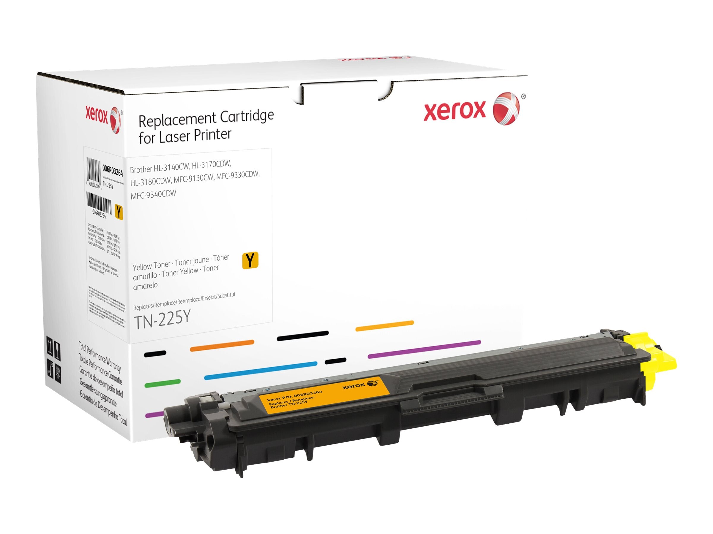 Xerox Everyday Remanufactured Toner Yellow replaces Brother TN245Y