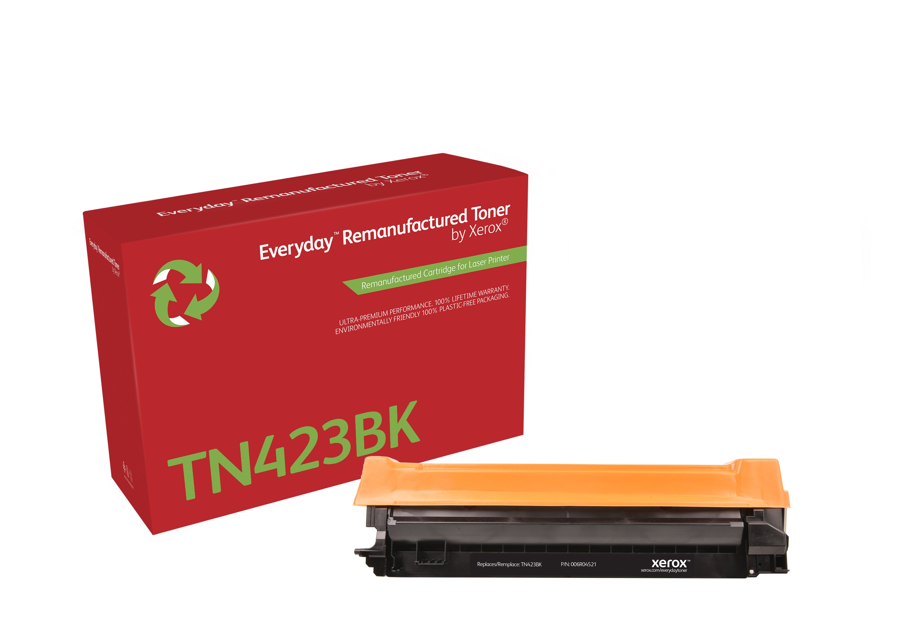 Xerox Everyday Remanufactured Toner Black replaces Brother TN423BK